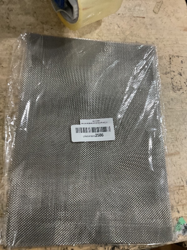Photo 1 of 304 Stainless Steel Wire Mesh Screen, 6 Pack 11.8 x 8.2 inch Metal Mesh Screen for DIY Projects, Cages, Vents, Garden, Window Screens, and Filter Mesh