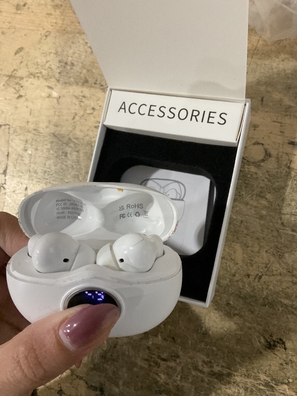 View 2 of **VERY VERY DIRTY** Fhumsh Wireless Earbuds, Bluetooth 5.3 Headphones