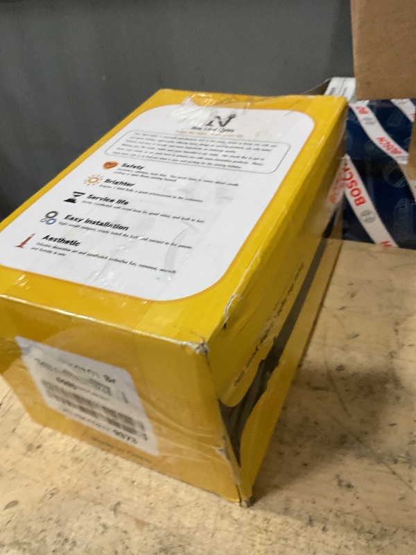 Photo 1 of **SOME WORK SOME /NON-FUNCTIONAL** New Ideal Lights Window Candles with Timer – Electric Christmas Candles for Windows, Plastic Brass Base color with Extra Weight, UL Listed (Set of 4) + 2 Replacement Bulbs