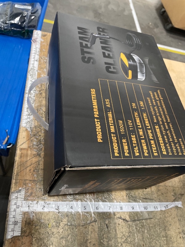 Photo 1 of ****missing attachments***Gautye Steam Cleaner, 3-Level Adjustable Handle, 15s Heat-Up, 1.69 Quarts Tank, Portable Steamer for Cleaning with 15 pcs Accessories, Steam Cleaner for Home for Dirt, Grease, Grout, Tile,Floor, Car