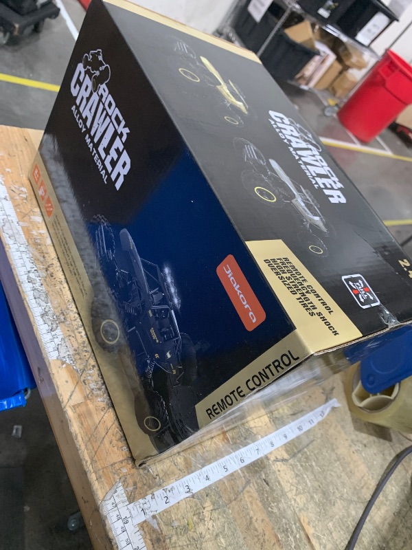 Photo 1 of **FACTORY SEALED** Jiakora RC Cars Remote Control Car 1:12 Off Road Truck, Metal Shell LED Headlights Offroad Monster RC Truck, 4x4 All Terrain Hobby RC Cars Toys for Boys Kids Adults Gifts 8-12