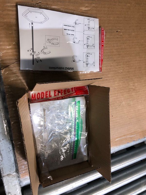 Photo 1 of *** Only Has 1 Stand*** NovaViva Action Figure Stand with Adjustable Metal Support Arm, Action Figure Display Holder Stand Base Compatible with HG RG SD SHF Gundam 1/144 Toy with Screwdriver (2Pcs Clear)