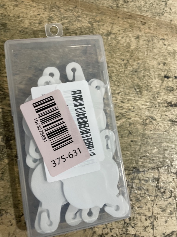 Photo 1 of 20 Pack String Clip for Roll Up Shade Compatible with Radiance, Cord Clips for Curtains and Shades, Outdoor Bamboo Roller Blind Replacement Clips