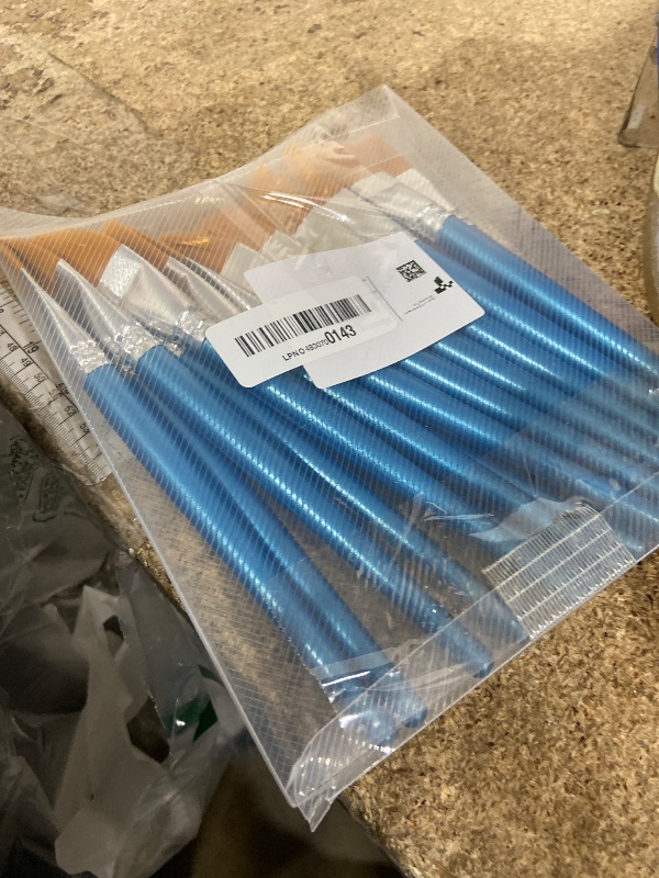 Photo 1 of 20 Pcs Flat Paint Brushes,1 Inch Craft Paint Brushes, Large Acrylic Paint Brush for Watercolor, Oil Painting, Acrylic,Big Paint Brush for Oil Paint and Body Painting Crafts, Rock Painting