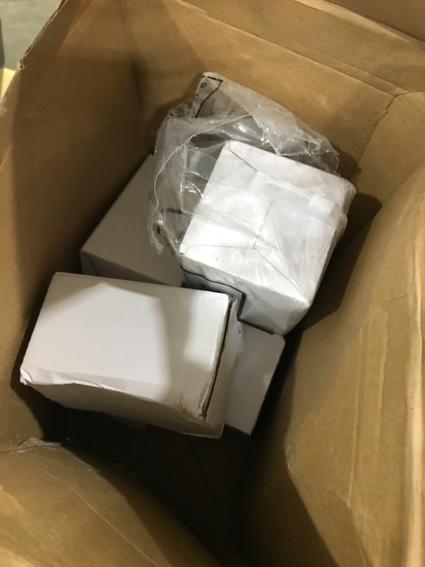 Photo 1 of (incomplete) Nitial 6 Pcs Bar Cocktail Shaker Professional Stainless Steel Martini Drink Mixer with Built-in Strainer for Bartending No Leaks Boston Shaker for Bar Party Drink Mixing Tool(8 oz,Silver)