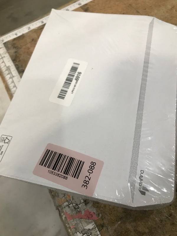 Photo 1 of 100 W2 Envelopes, Self Seal for W2 2-Up Forms, Double Window Security Envelope Designed for Printed W2 Laser Forms from QuickBooks Desktop and Other Tax Software, 5 5/8’’ x 9’’, 100 Pack