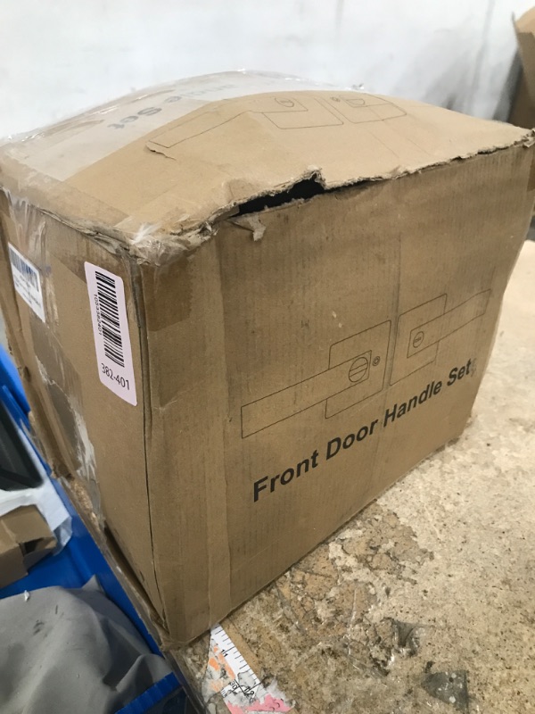 Photo 1 of *** PARTIAL SET *** YYTDZSW Door Handles Interior, Keyed Entry Door Knobs, Black Door Handle with Reversible Lever, 6 Pack Heavy Duty Door Lock Sets (Keyed Alike), Door Levers for Bedroom & Bathroom, Matte Black