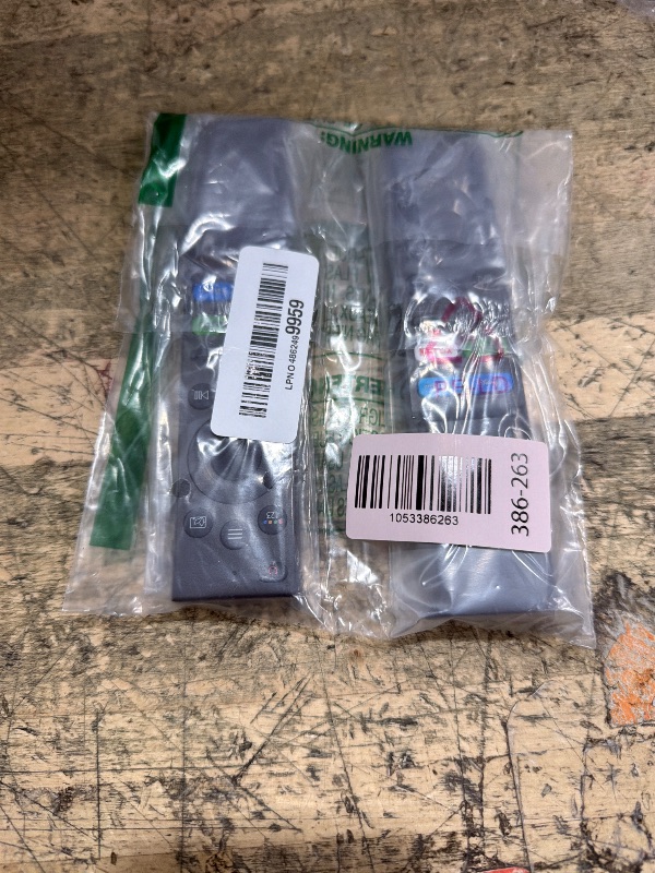 Photo 1 of ?Pack of 2? Universal Replacement Remote Control for Samsung TVs - Compatible with The Frame QLED OLED UHD 4K/8K Smart TVs & Monitor Series