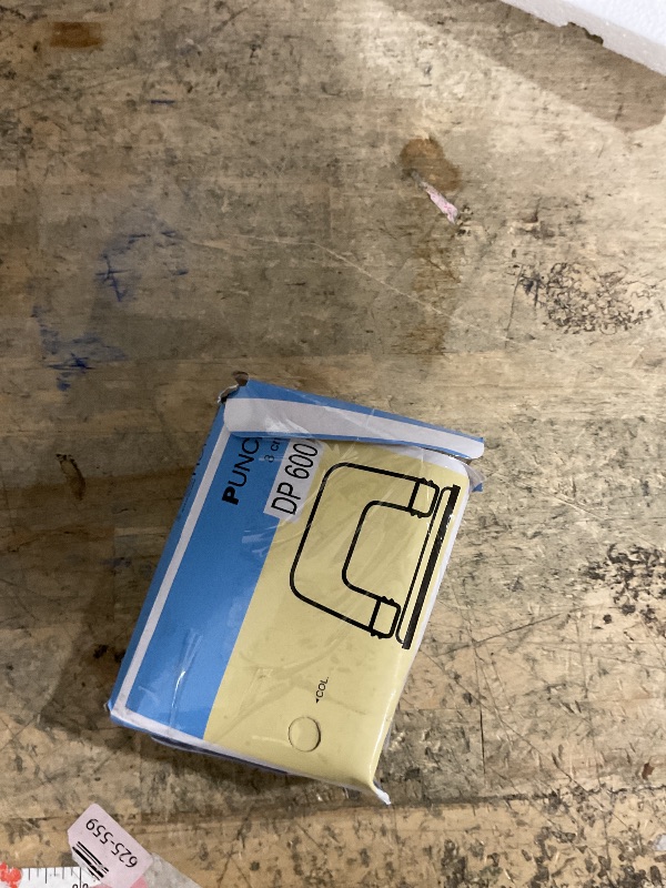 Photo 1 of 1 Pcs 2 Hole Paper Puncher, 1/4 Inch Diameter of Circle, 3.14 Inch of Hole Spacing Paper and Leather Hole Punch for Office and Home Supplies (Black, 2 Hole)