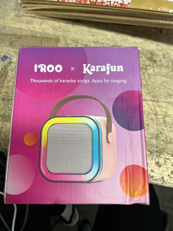 Photo 1 of
karafun karaoke machine 2 mics