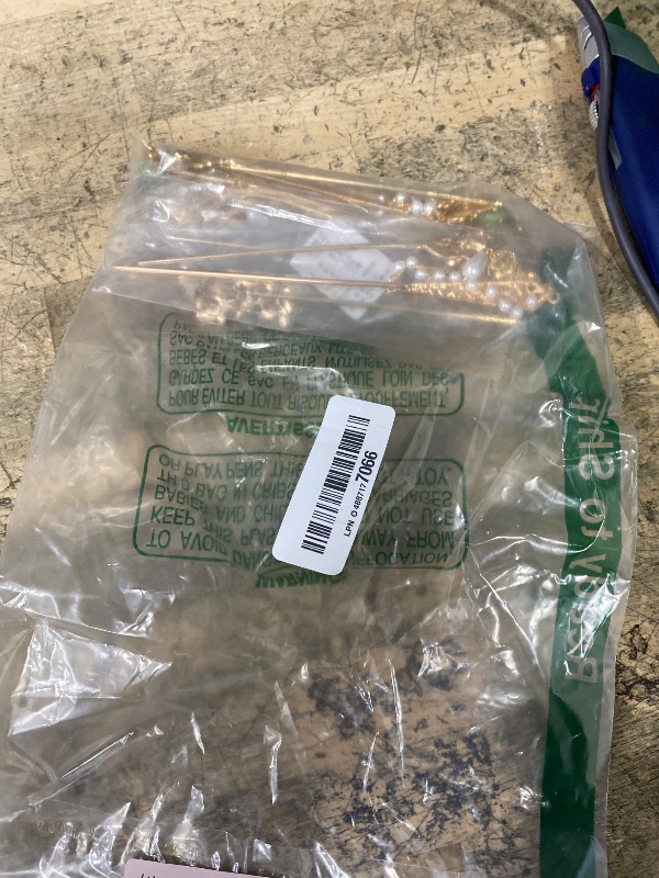 View 2 of ***MISSING PARTS***
Lawie 10 Pack Retro Gold Metal Long Hair Sticks Pins with Pearl Jade Dangles Tassels Pendants Chinese Hanfu Asian Flower Butterfly Hair Chopsticks Hair Picks Bun Forks Holders Hairpins for Women Girls