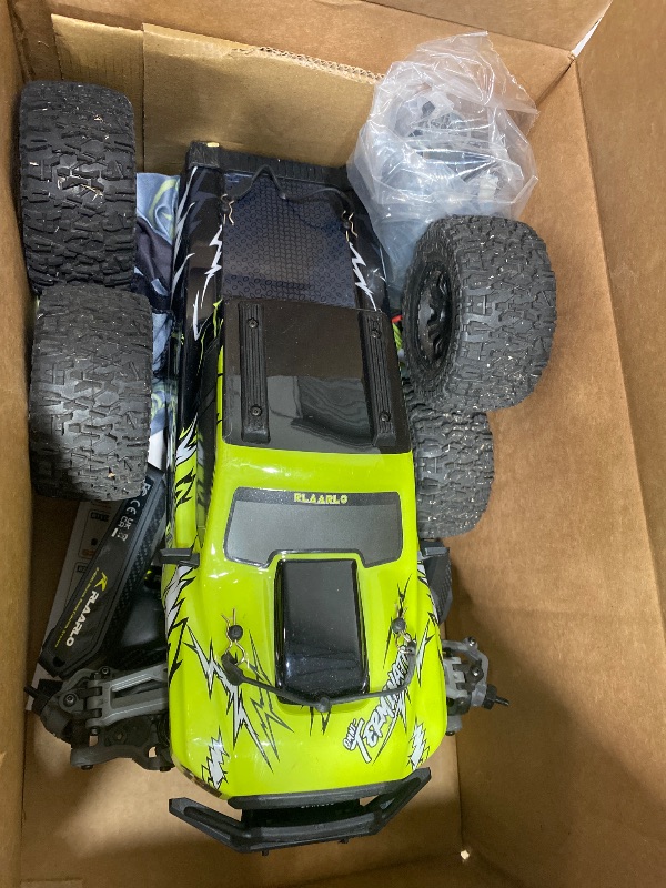 Photo 1 of ***MISSING PARTS***
AMORIL 1/10 RTR Brushless Fast RC Cars for Adults,Max 50mph Hobby Electric Off-Road Monster Truck,Waterproof High Speed RC Car 4WD Remote Control Car with 3S Lipo,Green