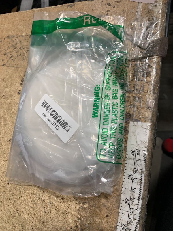 Photo 1 of 2Pcs CP3540 Ceiling Cover Plate, Round Electrical Box Cover for 3-1/2" to 4" Holes, Paintable White Plastic Hole Plates for Smoker Detector, Living Room & Office