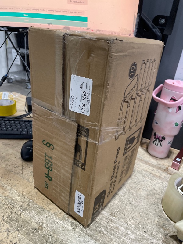 Photo 1 of [10-Pack] Glass Meal Prep Containers with Lids, MCIRCO Food Storage Containers with Snap Locking Lids, Airtight Lunch Containers, Microwave, Oven, Freezer and Dishwasher