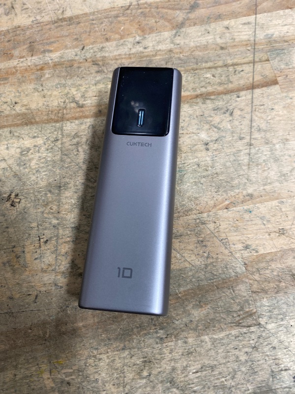 Photo 1 of 10 Power Bank 10000mAh, 100W USB C Portable Charger with Smart Display, PD3.0 Fast Charging External Battery Pack for iPhone 16/15/14/13, Samsung, MacBook, Dell, Steam Deck and More
USB Type A, USB Type C