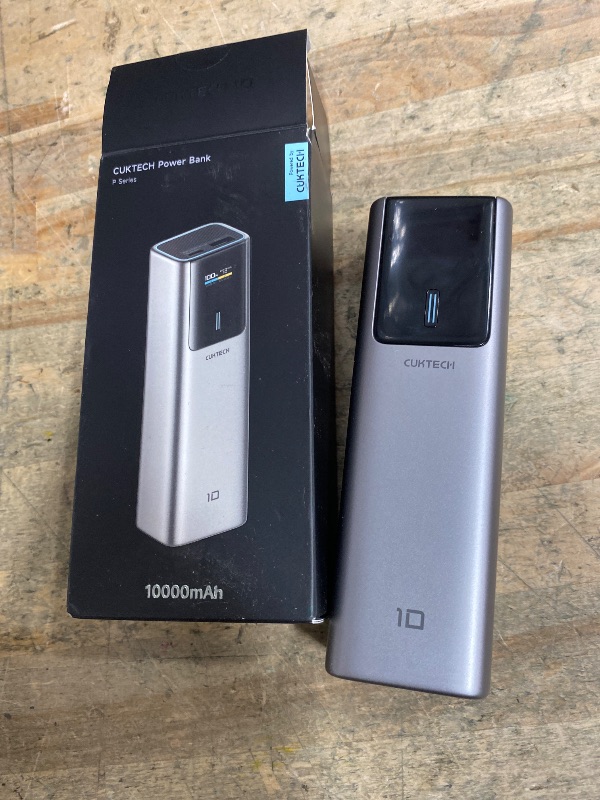 Photo 1 of 10 Power Bank 10000mAh, 100W USB C Portable Charger with Smart Display, PD3.0 Fast Charging External Battery Pack for iPhone 16/15/14/13, Samsung, MacBook, Dell, Steam Deck and More
USB Type A, USB Type C
