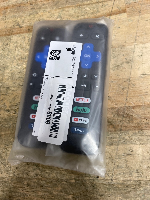 Photo 1 of (Pack of 2) Replacement Remote Control Only for Roku TV, Compatible for TCL Roku/Hisense Roku/Onn Roku/Sharp Roku/Element Roku/Westinghouse Roku/Philips Roku Smart TVs (Not for Roku Stick and Box)