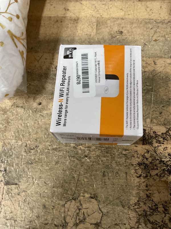 Photo 1 of 2025 WiFi Extender WiFi Range Extender, Wireless Internet Repeater, WiFi Extenders Signal Booster for Home Up to 5000 sq.ft and 45 Devices,1-Key Setup, Access Point, Alexa Compatible