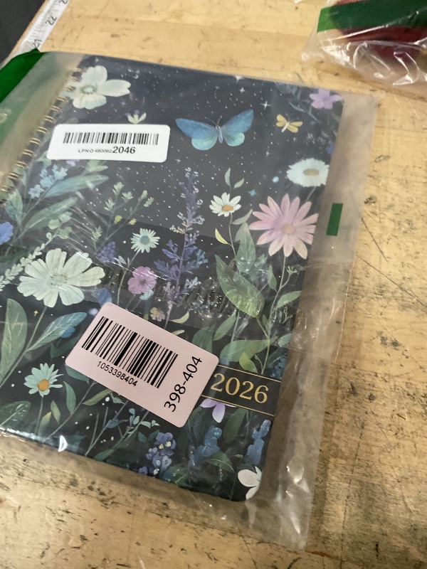 Photo 1 of 2026 Planner, Weekly and Monthly Calendar Planner Book, January 2026 - December 2026, Hardcover Spiral Planner with Monthly Tabs, Notes Pages, Perfect for Women & Men, A5 (6.4" x 8.5") - Starry Garden