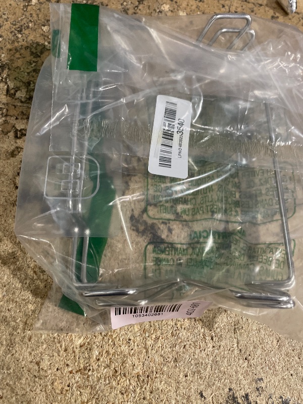 Photo 1 of 2 Pcs Stainless Steel Trash Bag Holder for Kitchen Cabinets Doors and Cupboards, Under Sink Bag Hanger, Portable Trash can, Waste Bins, Wall Adhesive Hanging Garbage Bins, With Wall Sticker Base