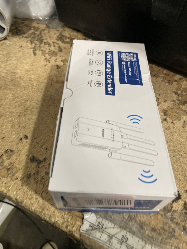 Photo 1 of 2026 New WiFi Extender Signal Booster for Home, 15715sq.ft Long Range WiFi Repeater Wireless Routers Signal Amplifier, Mesh WiFi 15X Faster Access Point with Ethernet Port, Easy Setup, 5 Working Mode