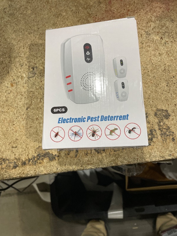 Photo 1 of 2026 Cvtayn Upgraded Ultrasonic Pest Repellent Indoor Repeller, Mouse Traps, Repellent Roach, Mouse, Bugs, Mosquito, Mice, Spider, Ant, Rodent Repellent Ultrasonic Plug in, 3 Mode Switching, 6 Packs