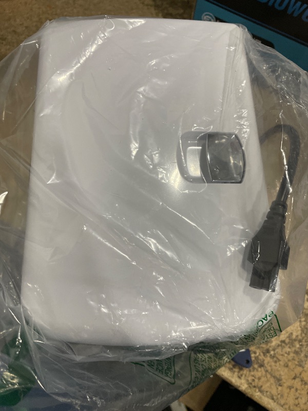 Photo 1 of Antarctic Star Compact Refrigerator, Portable Mini Fridge, Skin Care 4L Capacity/6 Cans, for Bedroom, Car, Office & Dorm, Small Cooler for Cosmetics, Beverage and Food, White