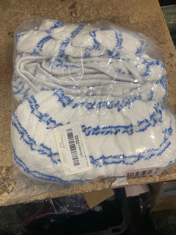 Photo 1 of 10 Pack Microfiber Mop Pads Covers Replacement Compatible with Oceda,Terry Cloth Mop Refills 15x8 Inch Pads for Wet Dry Hardwood Floor Cleaning, Washable & Reusable Mopping Pads