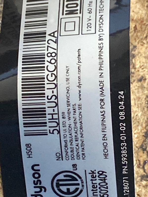 Photo 1 of ***MISSING PARTS***
Dyson Airwrap i.d. Multi-Styler, Allure Winner, Bluetooth Connected, No Heat Damage, 6-in-1 Versatility, Intelligent Hair Styler