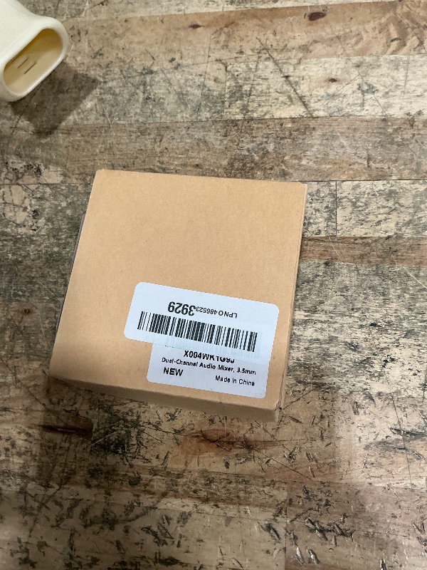 Photo 1 of 2 Channel Stereo Audio Mixer - 3.5mm Audio Interface with Dual Volume Control Knobs, Aluminum Shell, 2 in 1 Out Mini Audio Switch for PC Headphone Speaker Monitor Projector Live Streaming