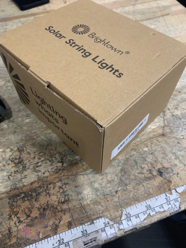 Photo 1 of 2-Pack 400LED 144FT Total Solar Outdoor Lights IP65 Waterproof Solar Powered Lights with 8 Lighting Modes for Party Garden Yard Home Holiday Tree Decoration Lighting, Warm White