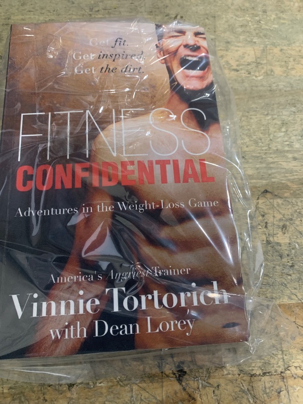 Photo 1 of Fitness Confidential Book/Black/White and Red