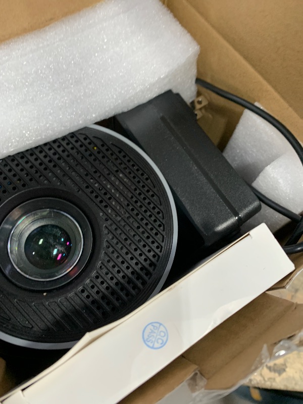 Photo 1 of ?Electric Focus?Magcubic Mini Projector 4K Support, Smart Projector with WiFi 6 and Bluetooth 5.4, 5W Soundbase Speaker, 180° Rotation, Portable Proyector for Home Theater