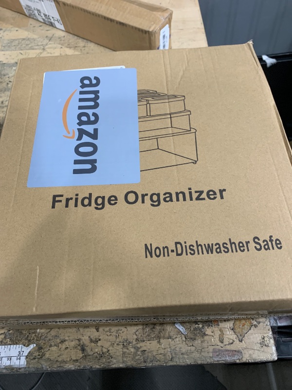 Photo 1 of 10 Pack Refrigerator Pantry Organizer Bins, Stackable Fridge Organizer Bins with Lids, Clear Plastic Food Storage Bins for Kitchen, Countertops, Cabinets, Fridge, Drinks, Fruits, Vegetable, Cereals