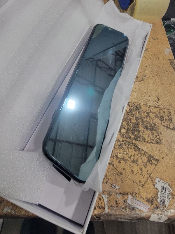 Photo 1 of 4K Rear View Mirror Camera, 10" Mirror Dash Cam Front and Rear with 64GB Card, Full Touch Screen Dash Cam with 1080P Backup Camera for Car with Reverse Assist,WiFi,APP,Night Vision,Parking Monitor