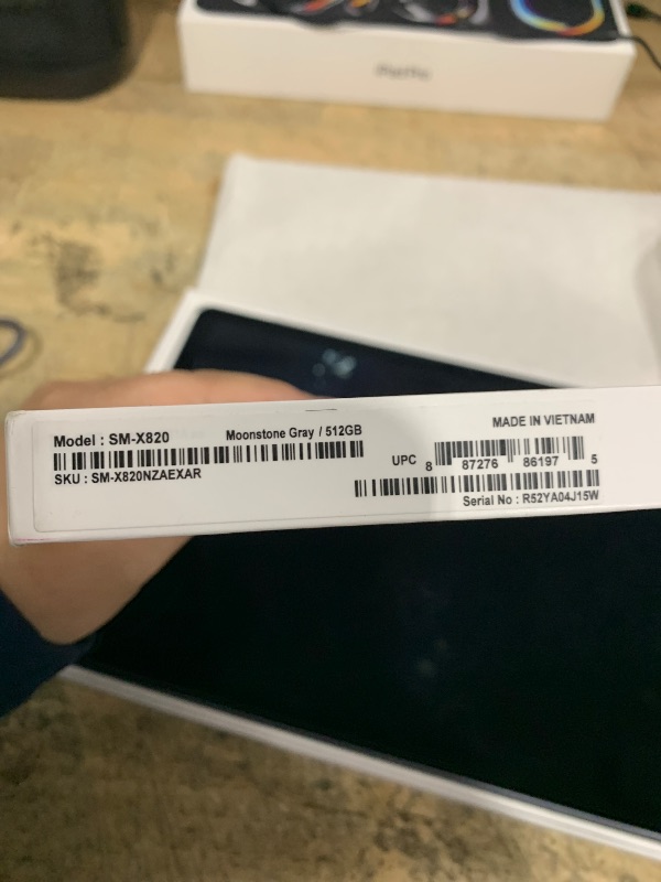 Photo 1 of ***FOR PARTS ONLY / HAS MAIN BOARD HARDWARE FAILURE PREVENTS CHARGING OR REBOOTING)*** Samsung Galaxy Tab S10+ Plus 12.4” 512GB Android Tablet, Galaxy AI Tools, Circle to Search, AMOLED 2X Display, Long Battery Life, Durable Design, S Pen for Note-Taking,