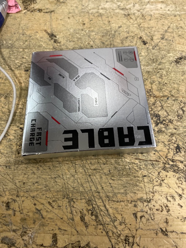 Photo 1 of [One is Enough] 4-in-1 Compatible with USB C to Lightning Cable, 240W High-Speed Charging & Fast Data Transfer,CarPlay & Android Auto Support Multi Charger Cord Combo for iPhone/Samsung/iPad,3FT