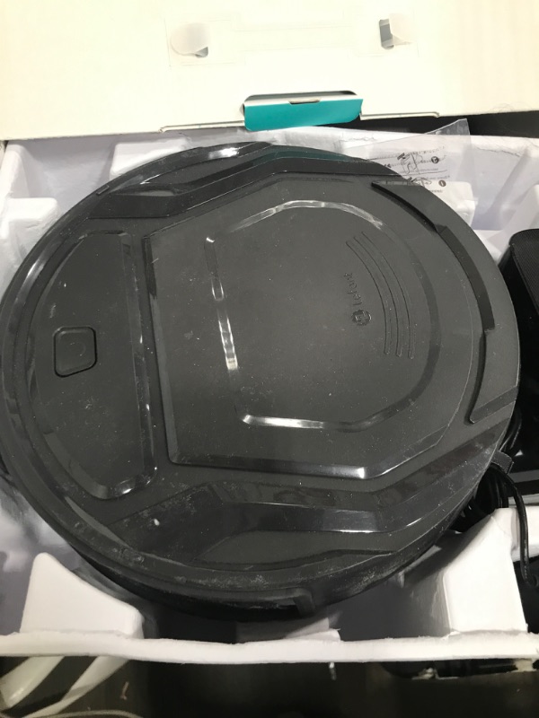 Photo 1 of ***missing charger***Lefant Robot Vacuum, Slim Quiet, 3 Adjustable Strong Suction Levels, Robot Vacuum Cleaner Ideal for Pet Hair Hard Floor and Daily Cleaning, WiFi/App/Alexa/iWatch Control, M210 Pro, Gray