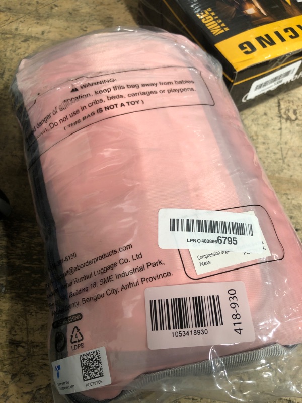 Photo 1 of 10 Set Compression Packing Cubes for Travel Essentials Women Mom,Compressible Expandable Packing Cubes for Suitcase,OlarHike Luggage Organizer Bags for Travel,Handy Helper for Organizing Clothes(Pink)