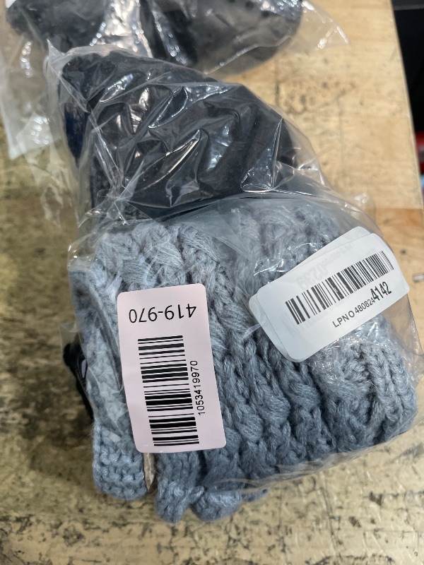 Photo 1 of **PARTIAL SET / MISSING 1** Funnysoft 3 Pack Satin Lined Winter Headbands for Women, Silk Lined Beanie Caps Ear Warmers for Natural Curly Ponytail Hair(Black, Light Gray, Khaki,Delicate)