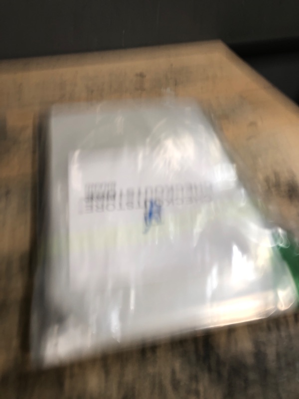 Photo 1 of 100 CheckOutStore® Clear Storage Pockets (6 3/4 x 9 1/2)