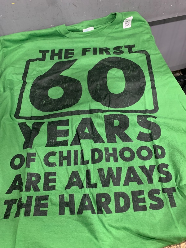 Photo 1 of ***WORDS DAMAGED ( CRACKING EFFECT)*** XL t shirt