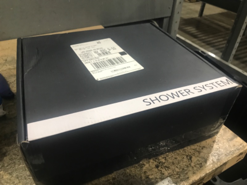 Photo 1 of ***MISSING PARTS***Shower System with Tub Spout, Gold Bathtub Shower Faucet Set, 8" Rain Shower Head and Handheld Spray Combo, Round Shower Head and Handle Set with Tub Spout (Valve Included), Brushed Gold