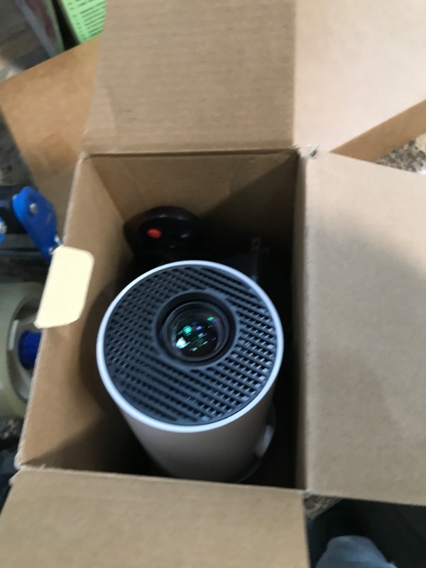 Photo 1 of [Built-in Apps & 2026 Upgraded] Mini Projector with WiFi 6 and Bluetooth 5.4 Support 4K 1080P Auto Keystone 180° Rotatable Projector Portable Compatibile with HDMI/TV Stick/Memory Stick/Laptop, White