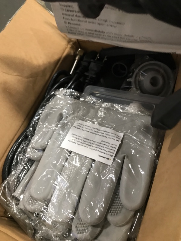 Photo 1 of 1.69Qt Steam Cleaner, 3-Level Adjustable Pressurized Steamer for cleaning, 10s Heat-Up, 2500W Handheld Steamer Cleaning for Home|Car|Tile|Floor, Multi-Surface Cleaning Machine with 22pcs Accessories