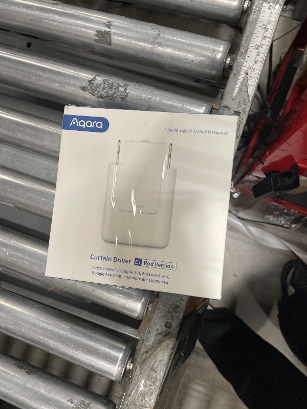 Photo 1 of [Upgraded Version] Aqara Smart Curtain Motor E1 (Rod Version, 1 Pack), Requires AQARA Zigbee 3.0 HUB, Not Support Hubs from Other Brands, Support HomeKit, Alexa and IFTTT