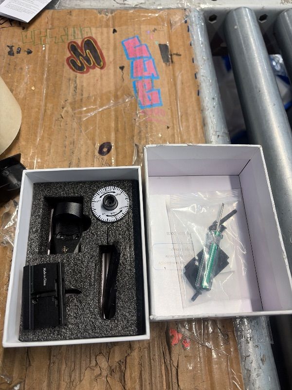 Photo 1 of ***MISSING PARTS***
Ade Advanced Optics Compact RD3-009 Red Dot Reflex Sight for Ruger LC9, LC380, LC9S Pistol – Reflex Compact Sight, Doctor Footprint, Motion Awake, Compact Handgun Optic, Adjustable Windage & Elevation