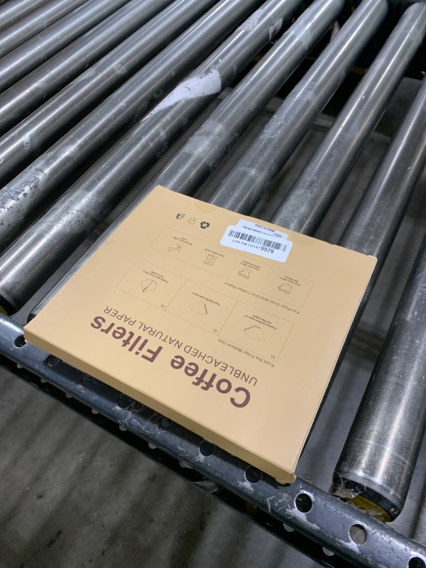 Photo 1 of 100 Count Coffee Filters #4, Premium Cone Coffee Filters 8-12 cup, Unbleached Natural Paper, Disposable Coffee Filters 4 Cone Paper for Pour Over and Drip Coffee Maker