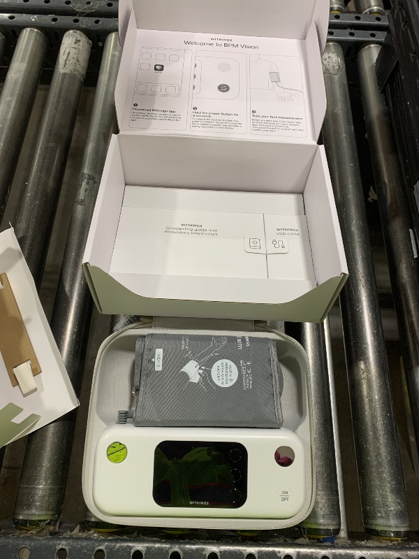 Photo 1 of Withings BPM Vision – Smart Arm Blood Pressure Monitor | FDA-Cleared | Easy-to-use, Accurate Systolic & Diastolic Measurements, Wide Range Cuff | Wi-Fi & Bluetooth | iOS & Android | FSA/HSA
