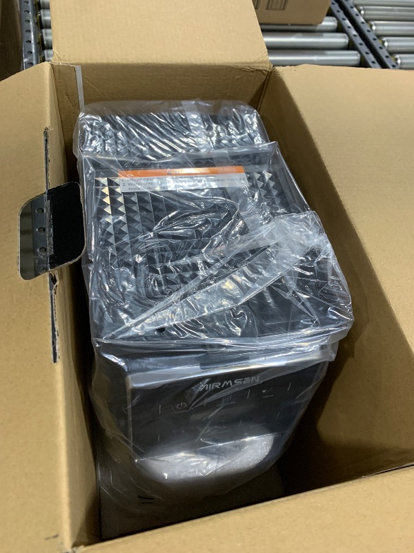 Photo 1 of AIRMSEN Grind & Brew Coffee Maker with Grinder - Single Serve Machine Compatible with K-Cup Pods & Ground, 1000W Fast 6-14oz Brewer, Descaling Alert, Touchscreen & 50oz Removable Tank